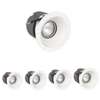Đèn âm trần chỉnh hướng mẫu [AC-SA-AX22] 5W-20W | Saco